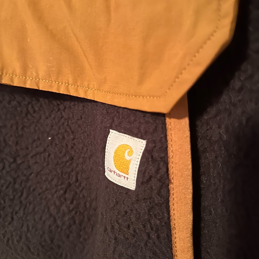 Women’s Carhartt relaxed fit fleece pullover - Picture 6 of 6